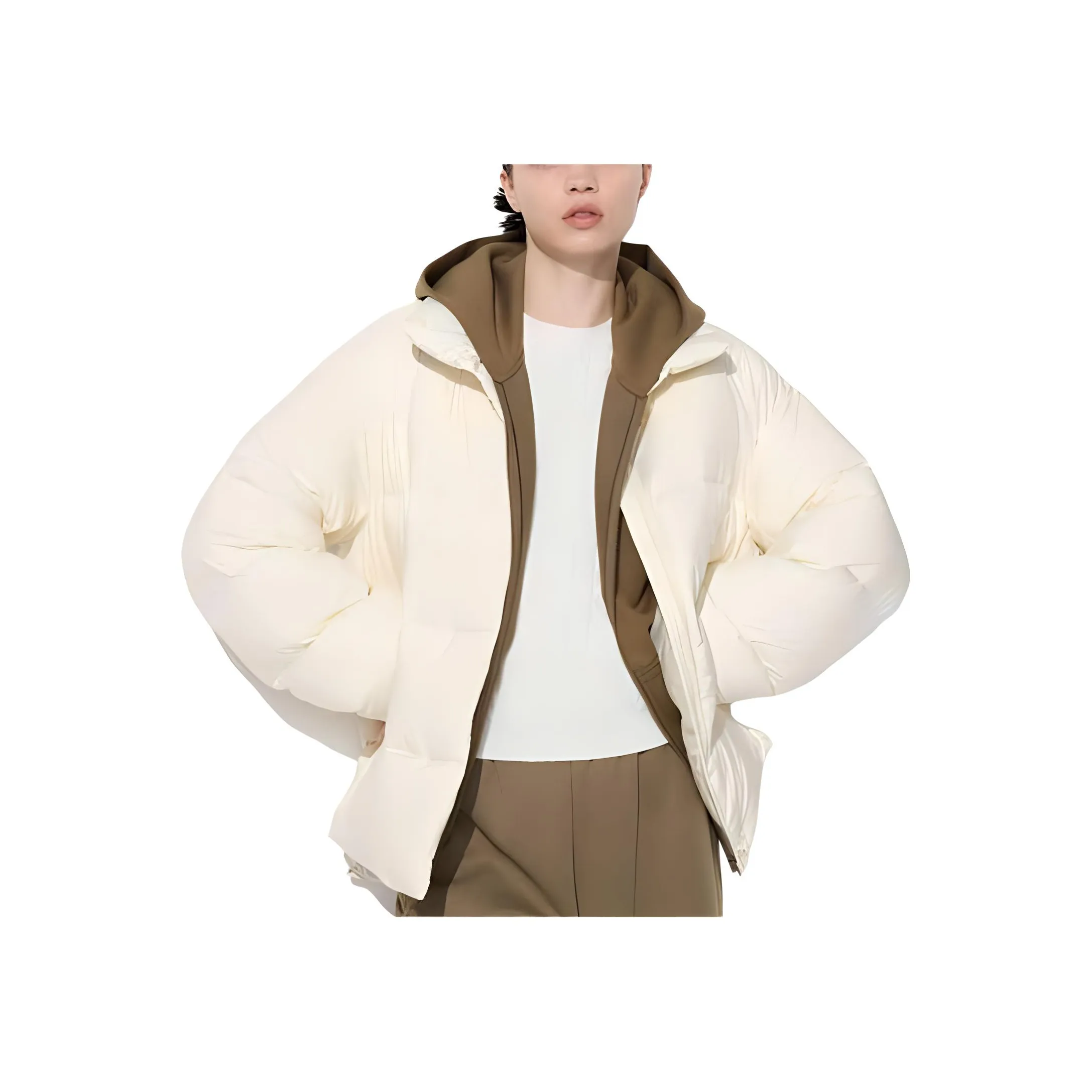 UNIQLO Down Jacket Women's Ivory