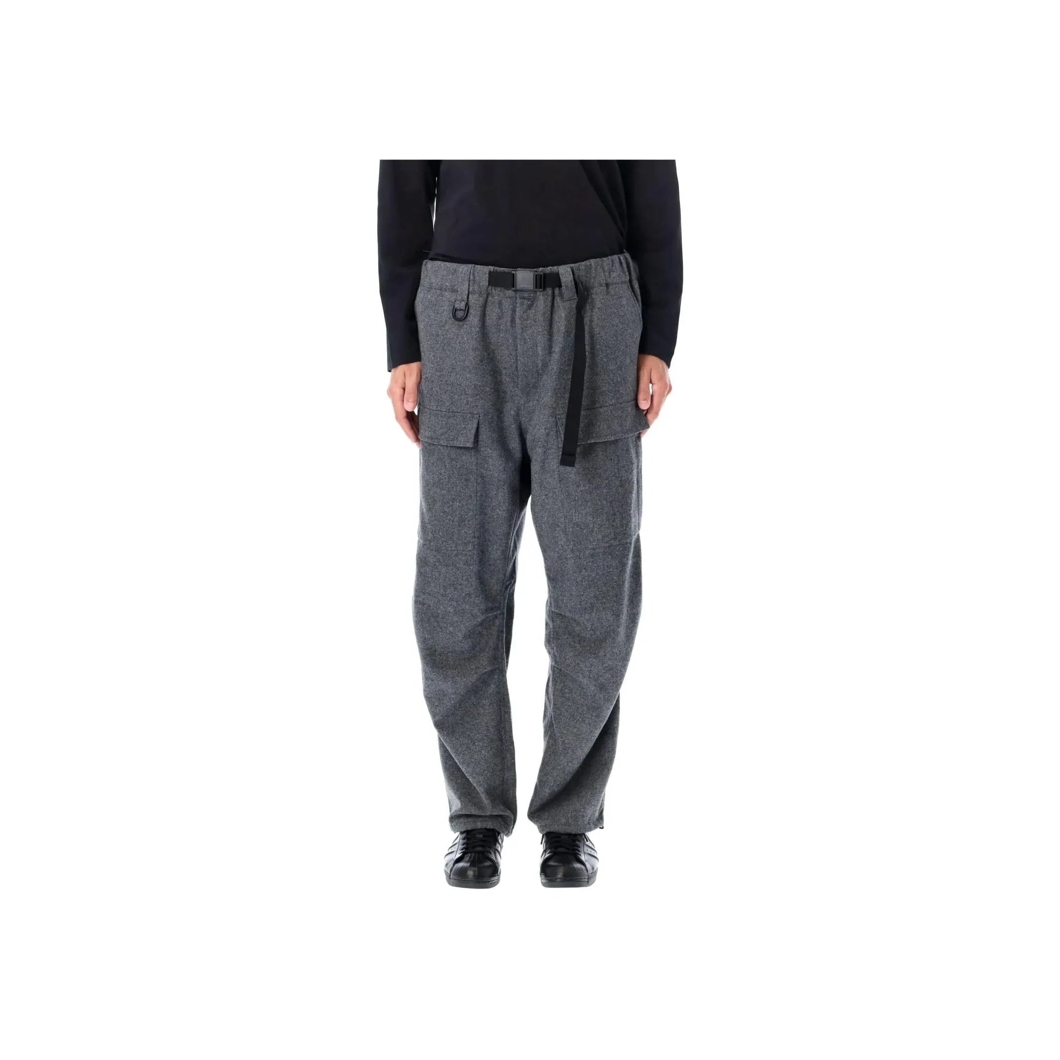 Y 3 Flannel Cargo Trousers