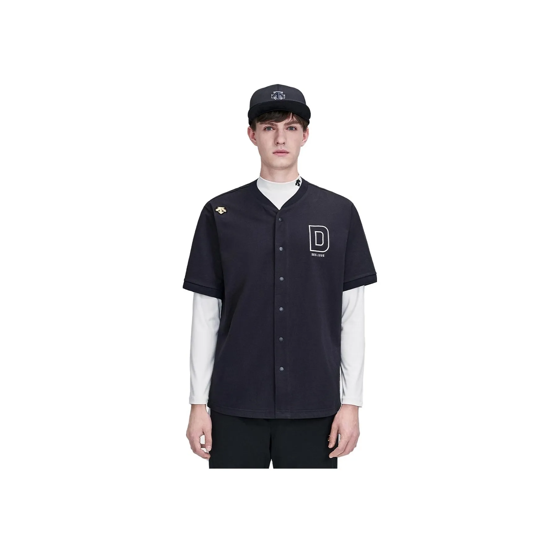 DESCENTE Short Sleeved T Shirts Men's