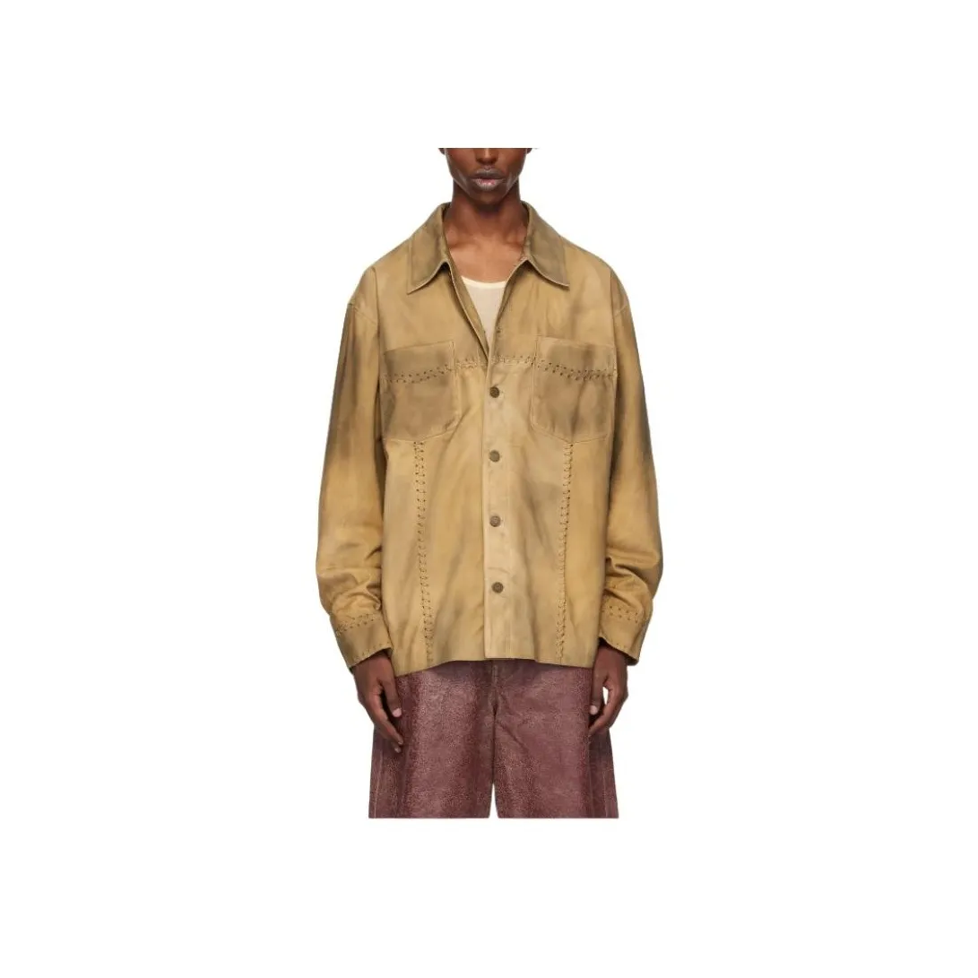 GUESS Shirts Men's Beige