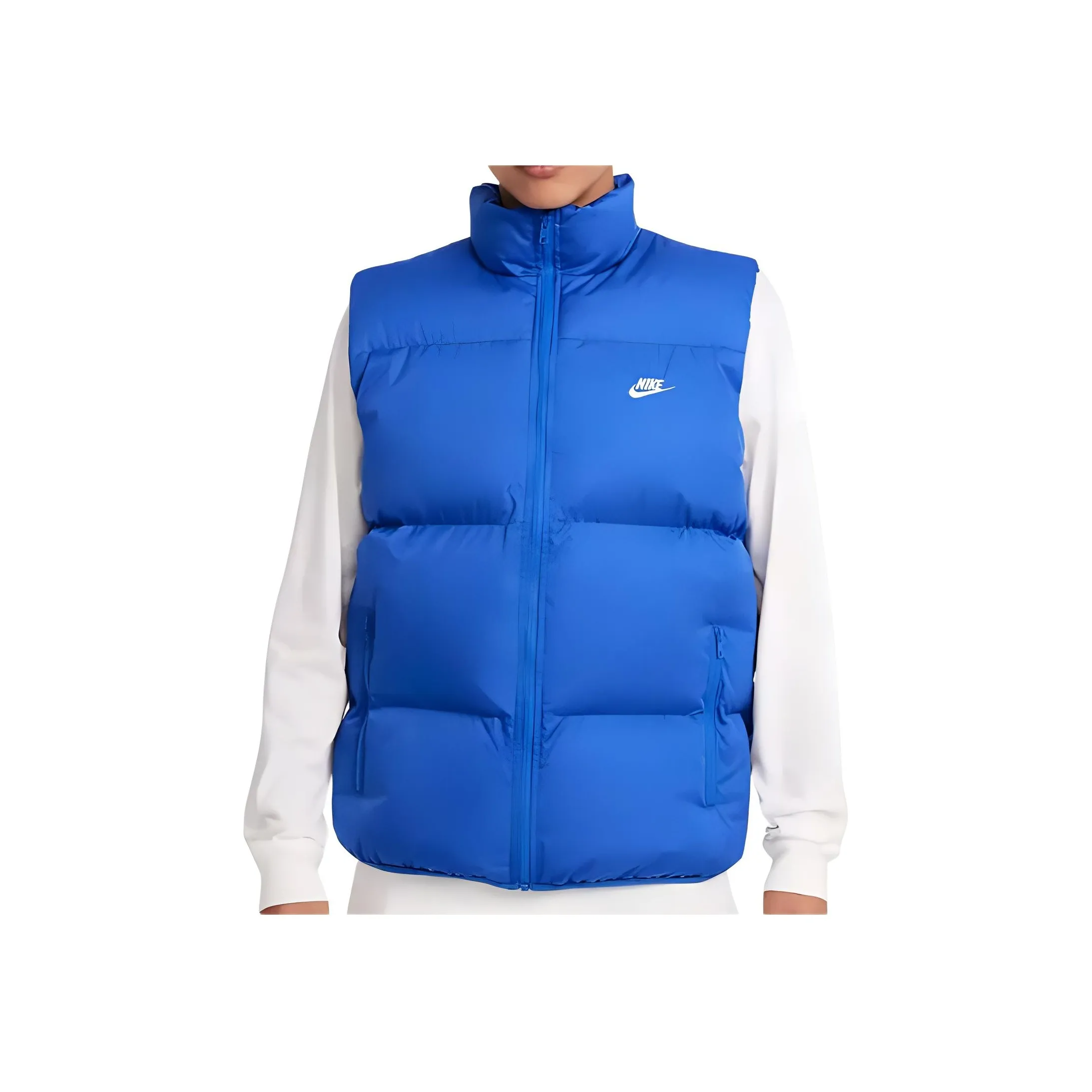 Nike Clothing Vests Men's Blue
