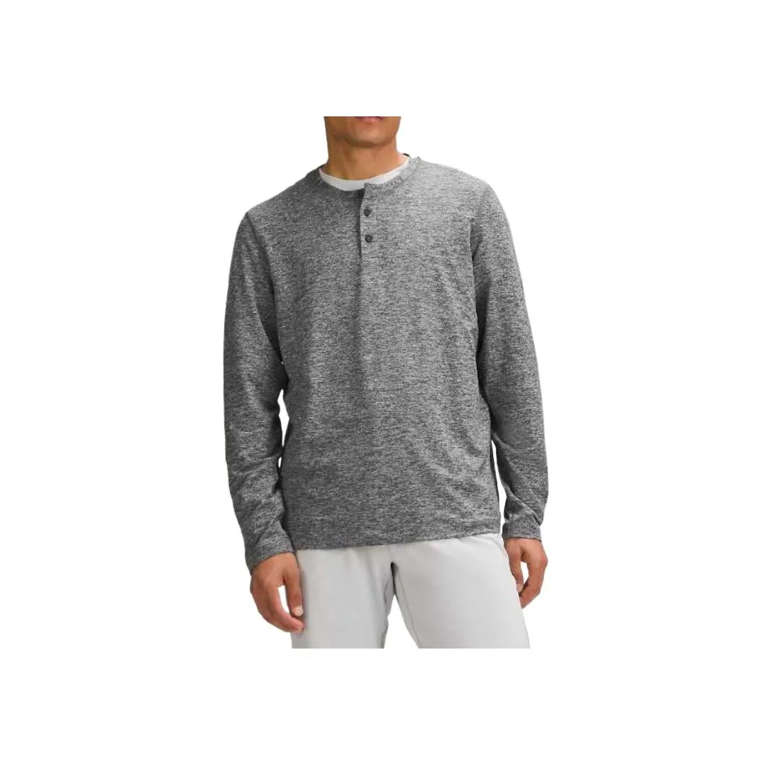 Lululemon Soft Jersey Henley T Shirt Men's