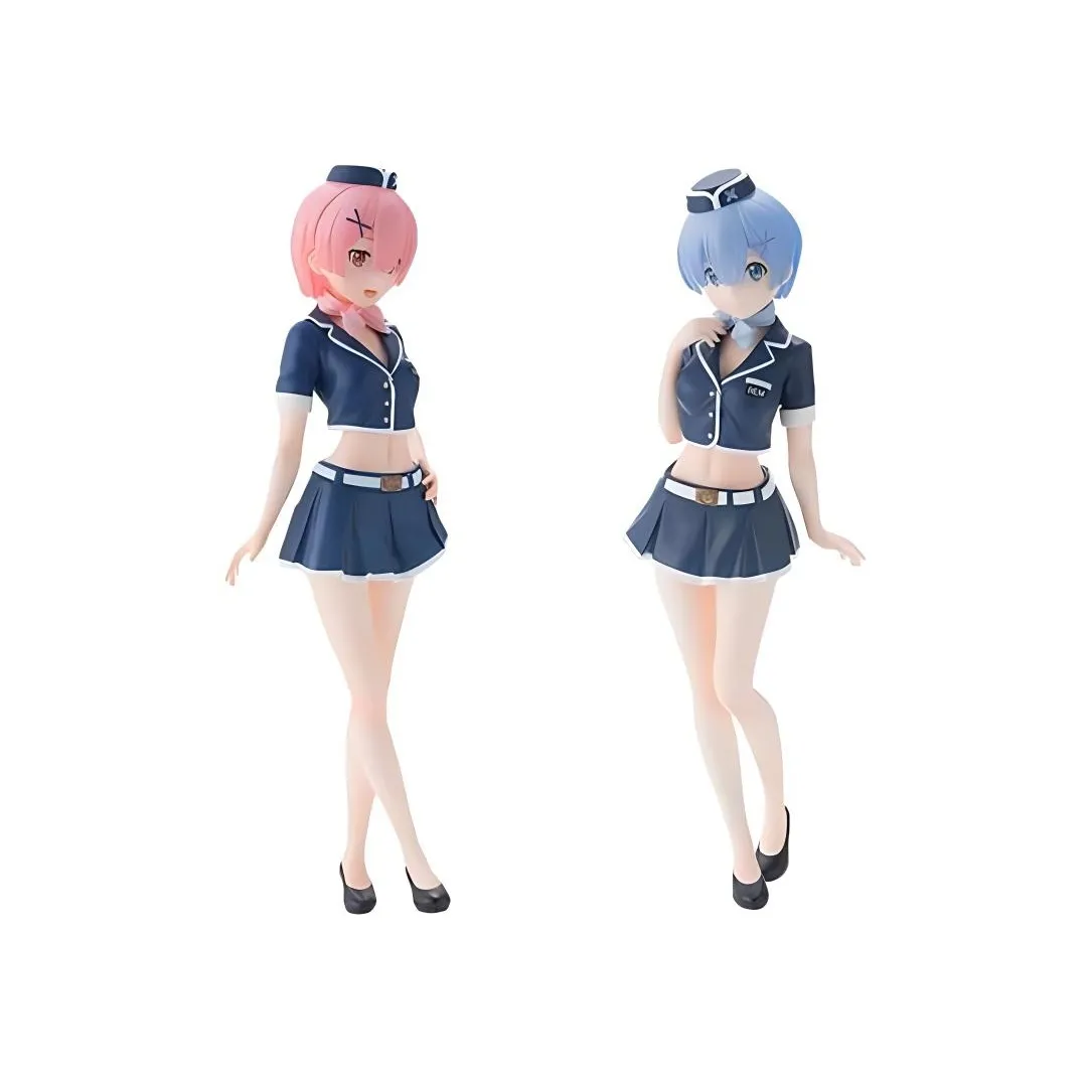 SEGA Rem Sega Zero Starting Life In Another World Rem Ram Air Hostess Outfit Authentic Figure In Stock Bonus Gifts