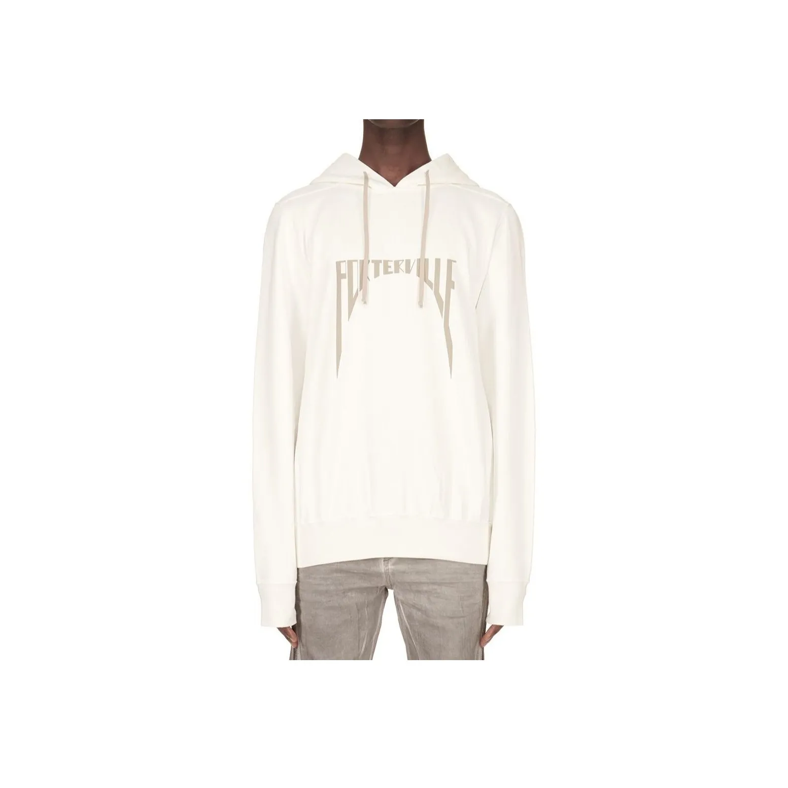 Rick Owens DRKSHDW Drawstring Oversized Jersey Hoodie