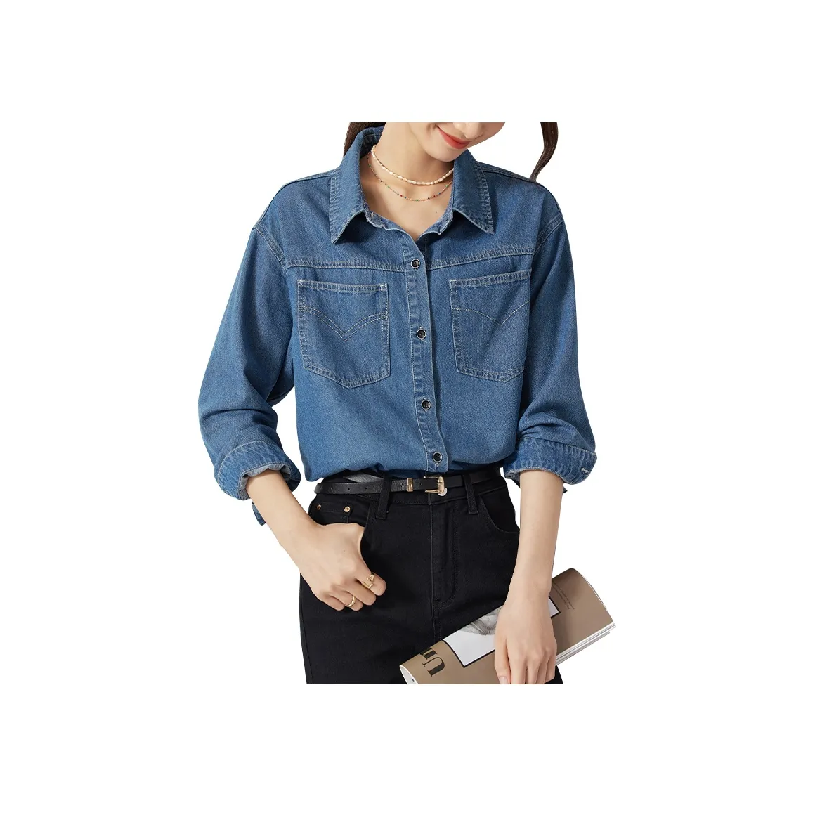 SENTUBILA Синие Женские Рубашки