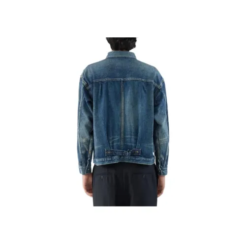JUNYA WATANABE Синий Мужские джинсовые куртки