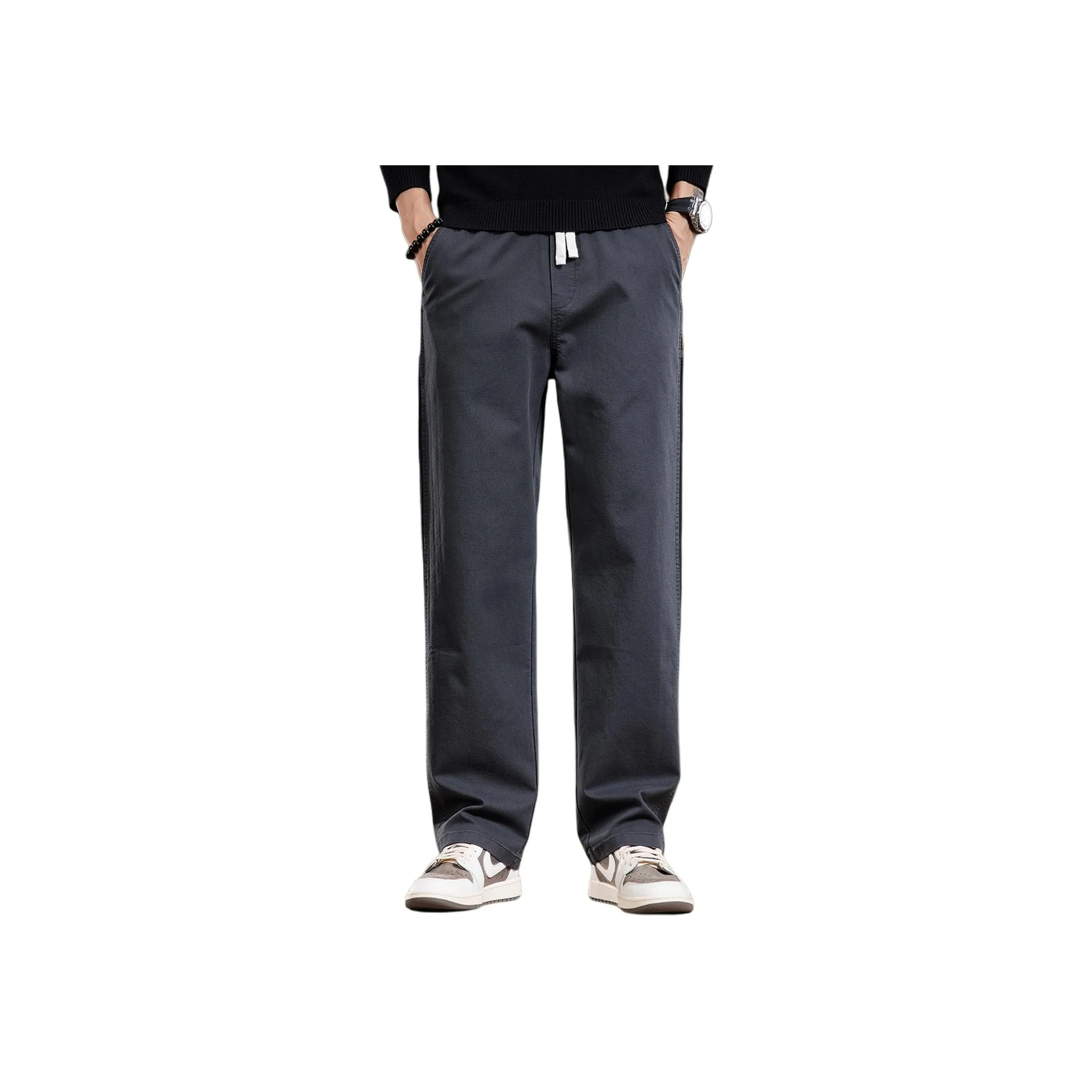 PRPK Летние Повседневные Штаны Унисекс Серый