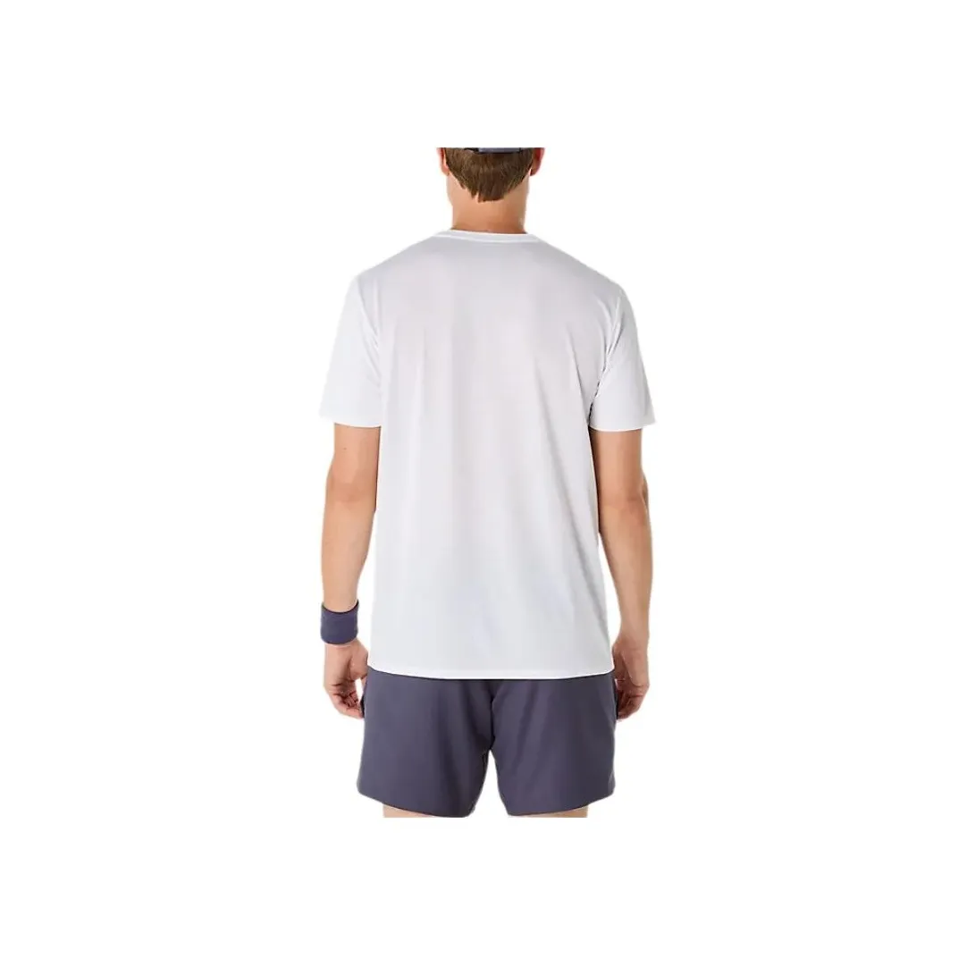Asics SS25 MATCH SEASONAL GRAPHIC TEE T Shirt Men's Bright White
