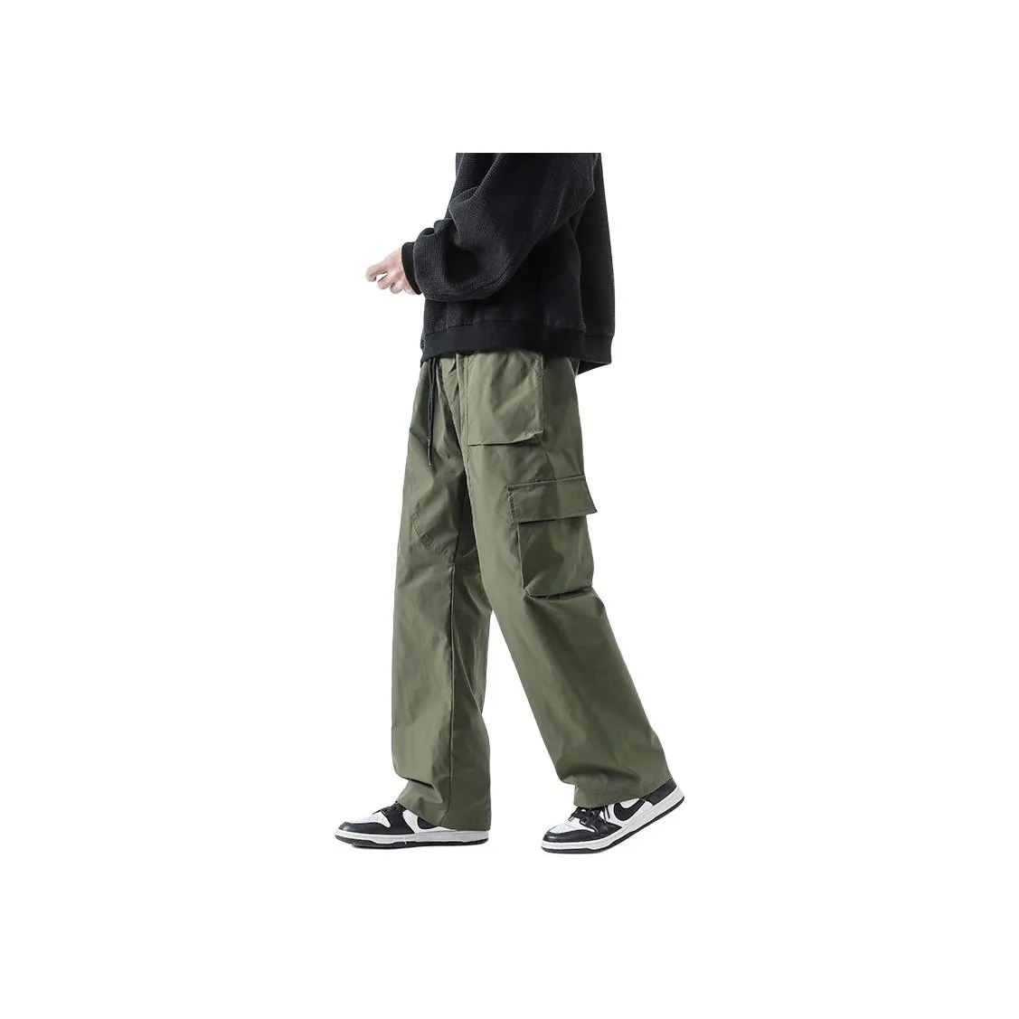 K411 Унисекс Брюки карго