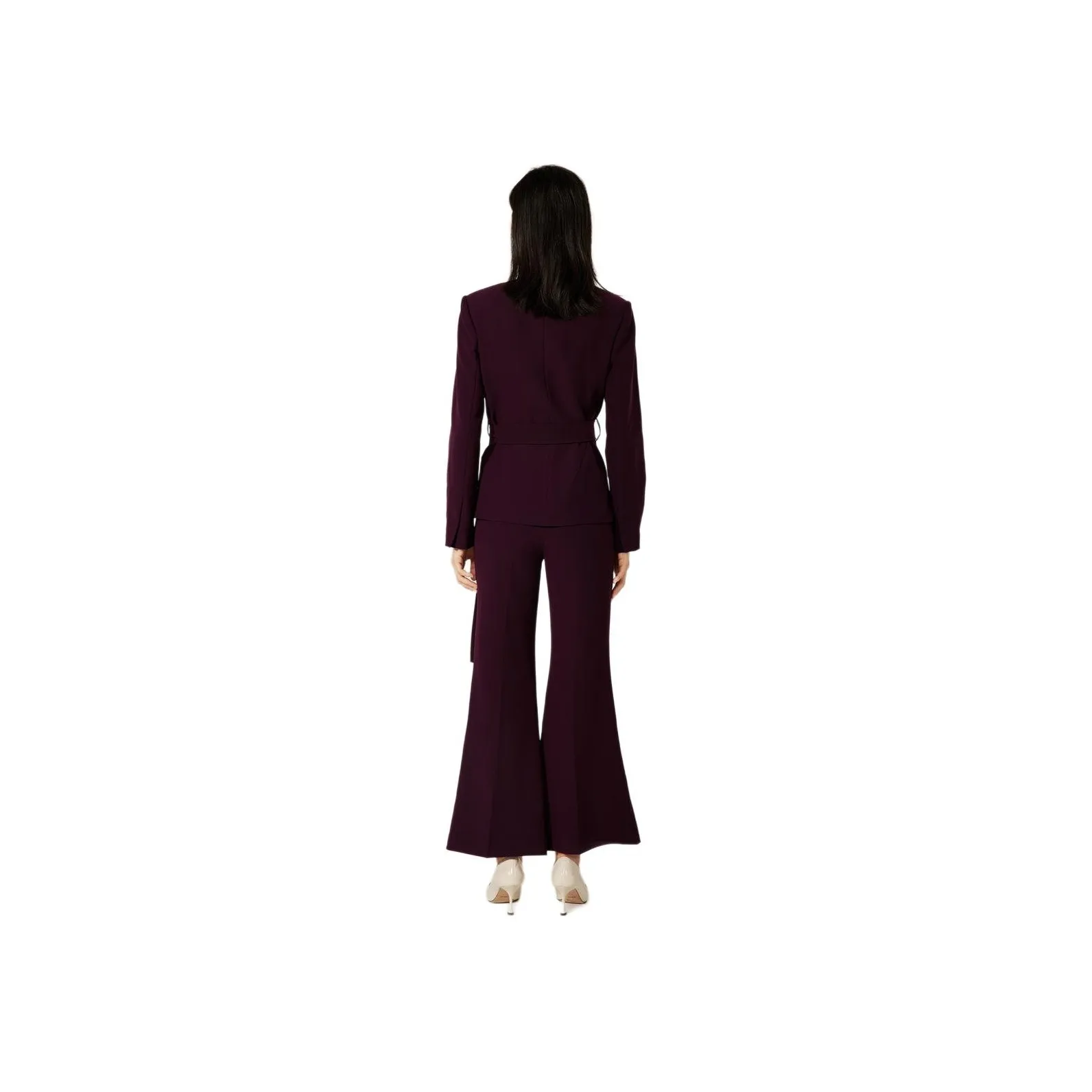 BBLLUUEE Business Suit Women's Wooden Red Sandalwood