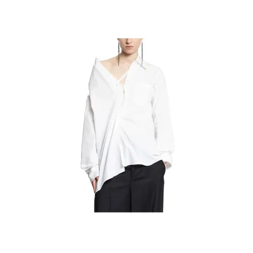Ann Demeulemeester Белые Женские Рубашки