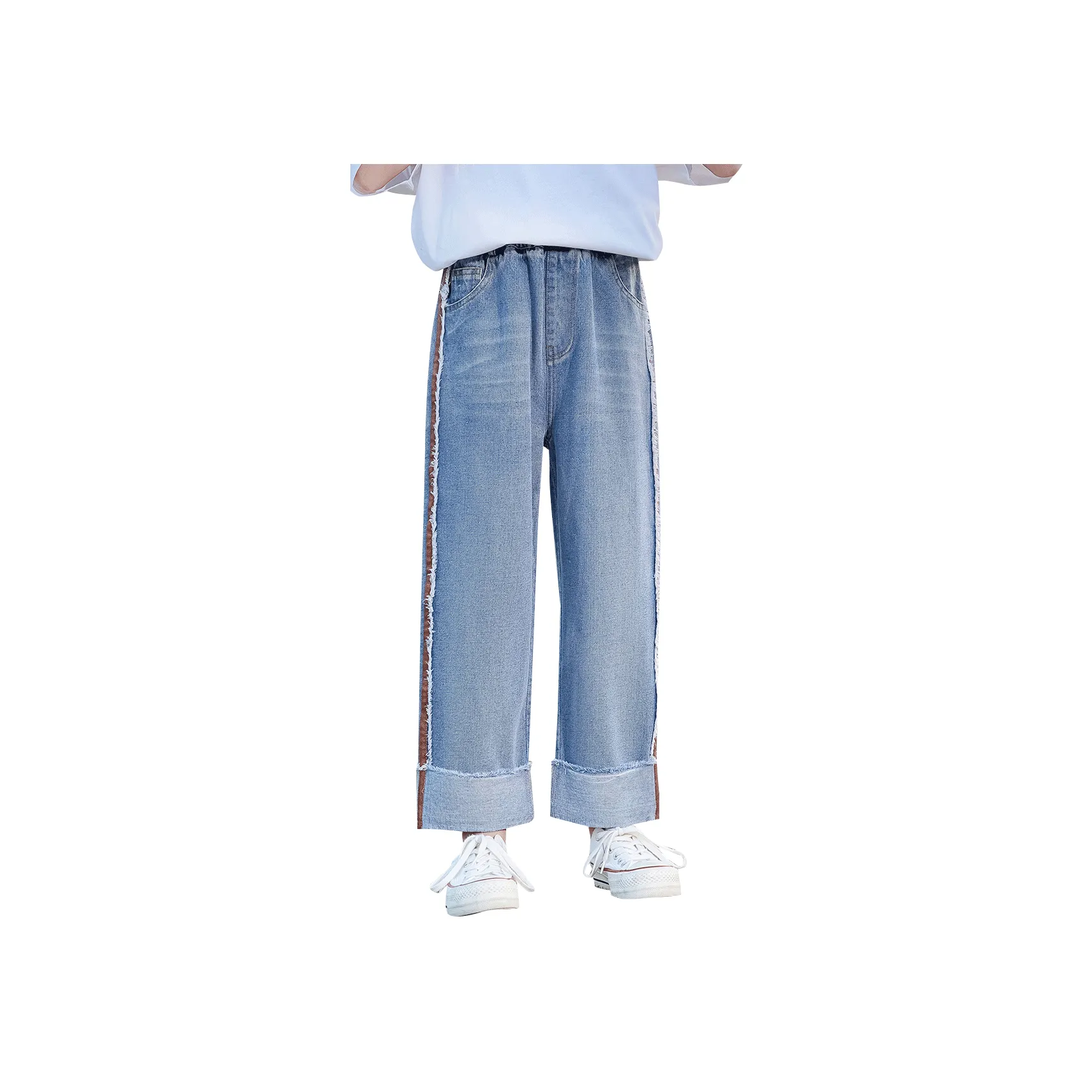 Because No Джинсы Весна И Лето Синий Детский