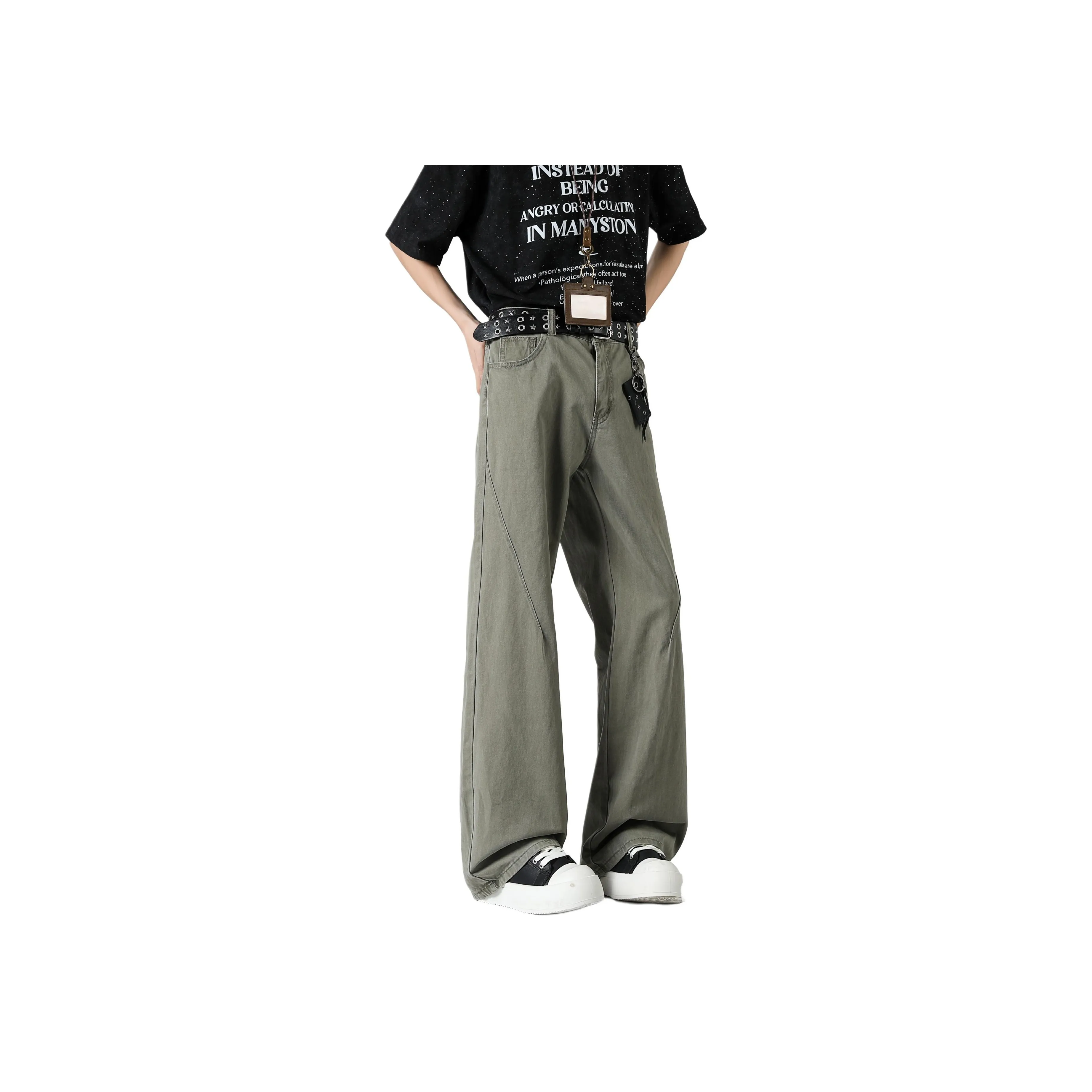 YATSI Jeans Unisex Green