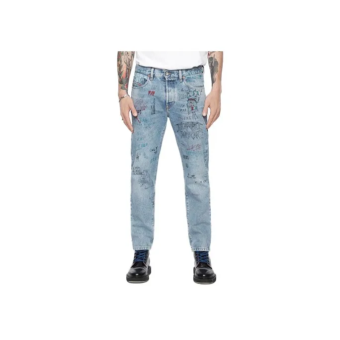 DIESEL Blue Men's Jeans DIESEL Синий Мужской Джинсы
