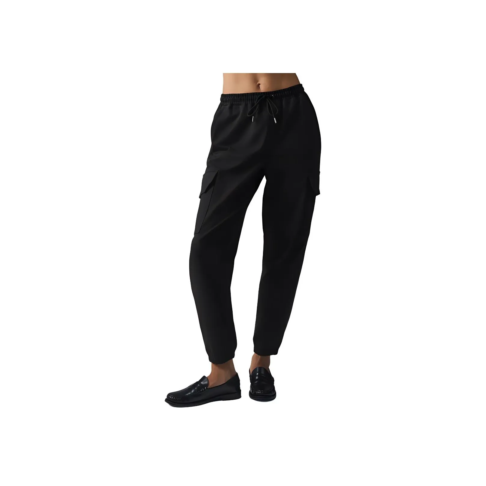 Alo Yoga Edition Sueded Jogger Casual Pants Women's Black