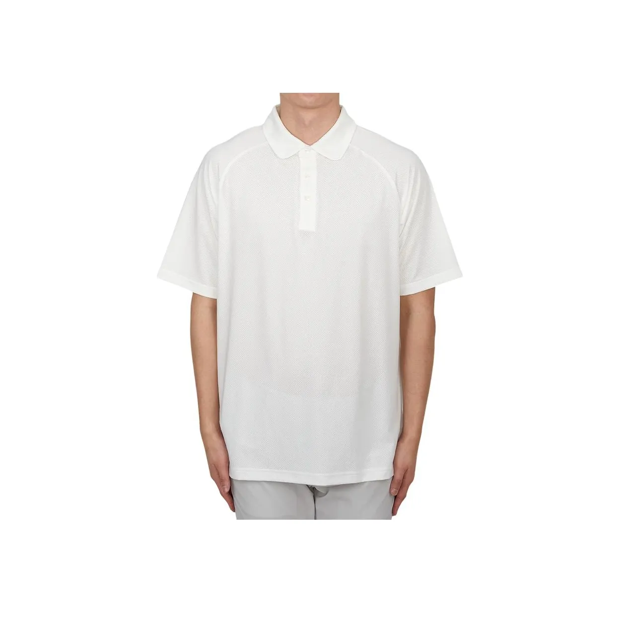 Malbon Golf Polo Shirt Men's White