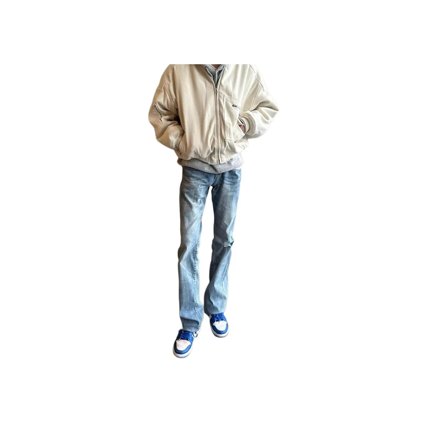 DAFK Синий Мужской Джинсы