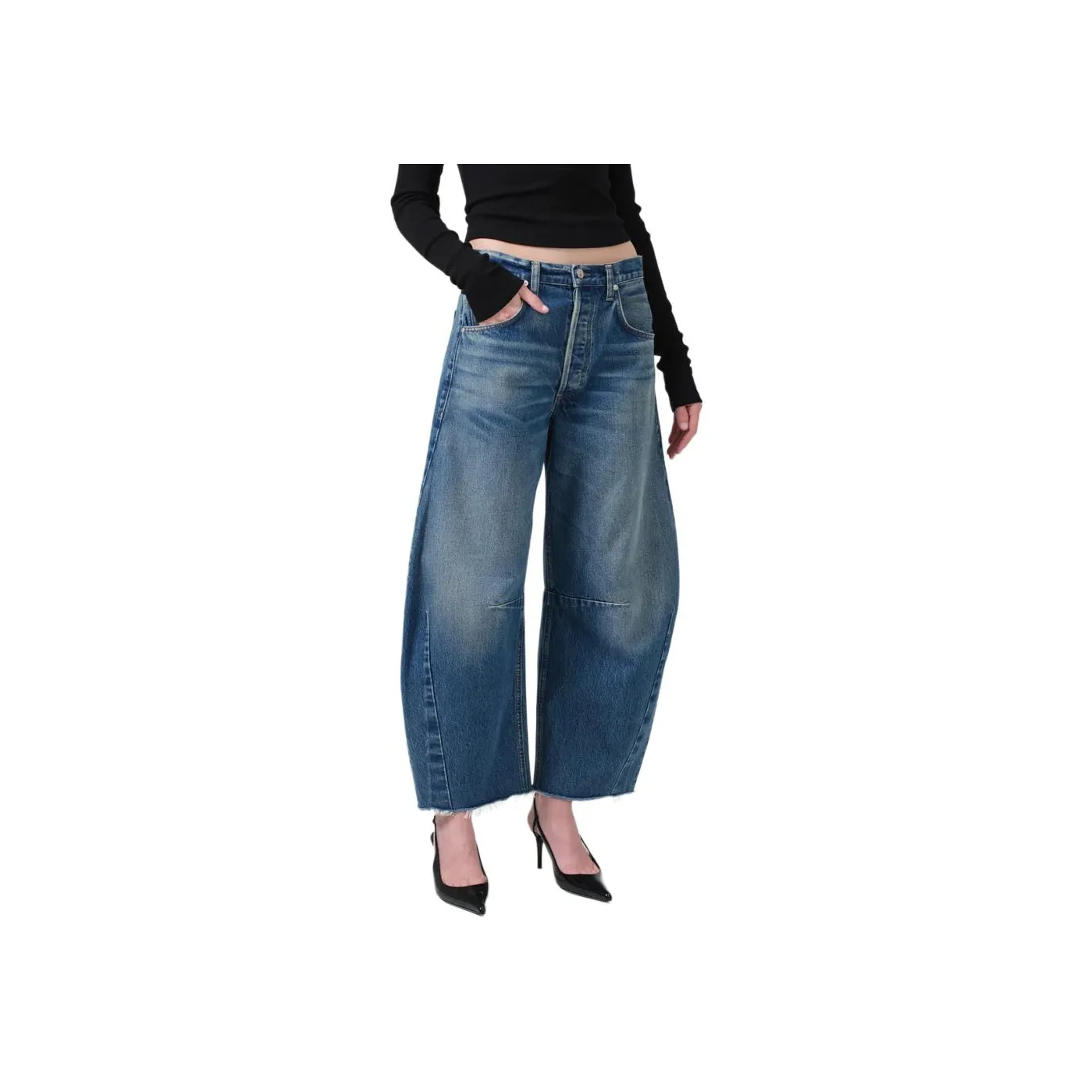 Citizens Of Humanity Logo patch Jeans