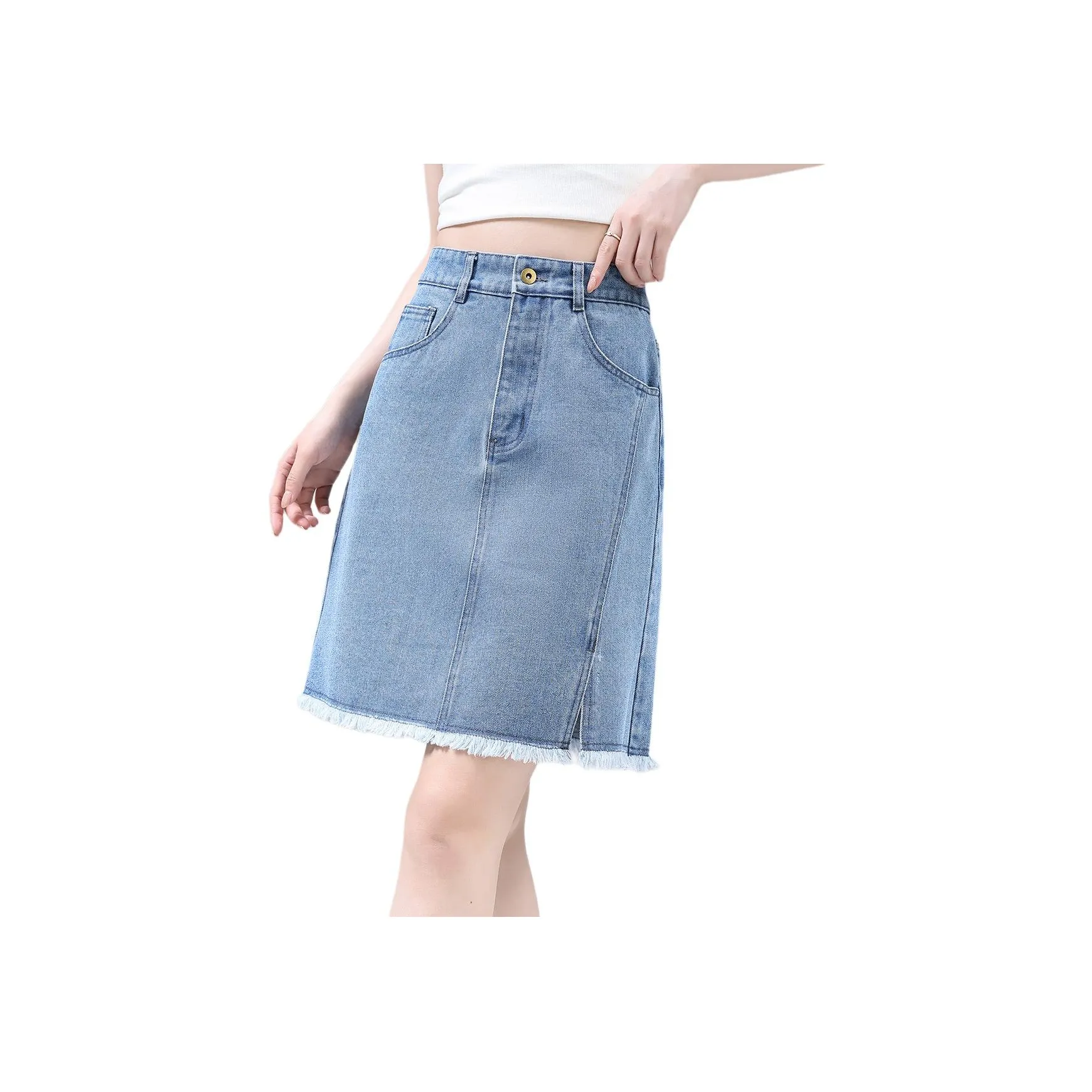 JEANSWEST Джинсовые короткие юбки Женские