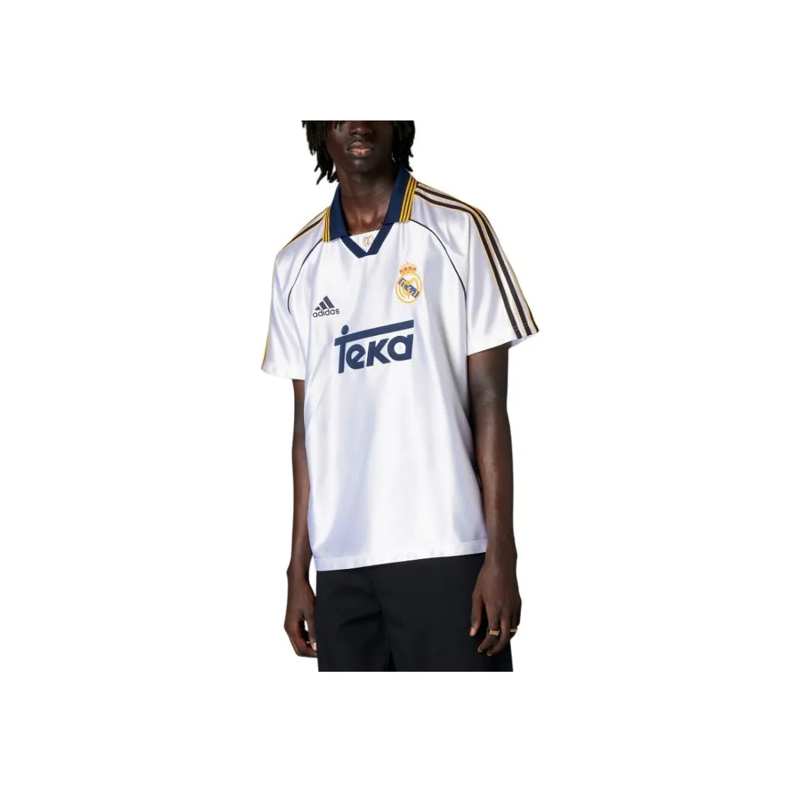 Adidas Real Madrid SS25 Soccer Jersey Men's White
