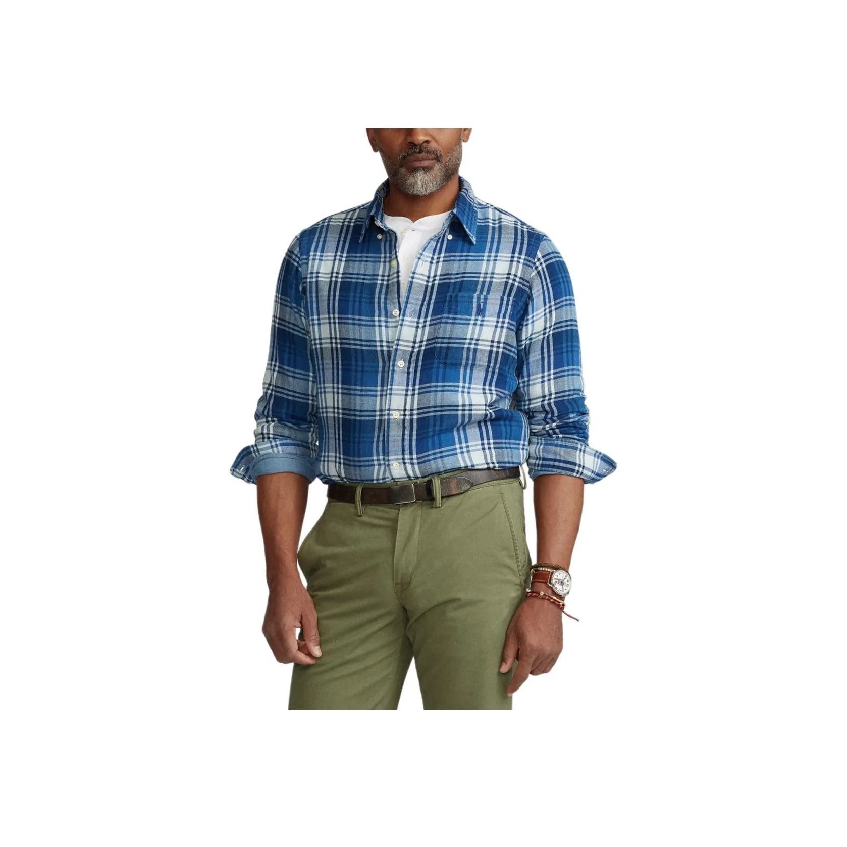 Polo Ralph Lauren Shirt Men's Blue White
