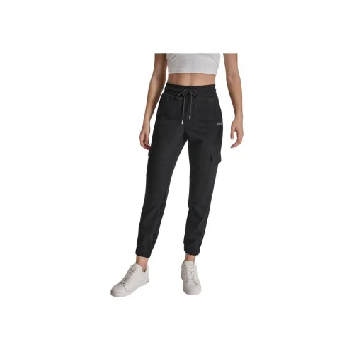 DKNY Черные Женские Вязаные Спортивные Брюки
