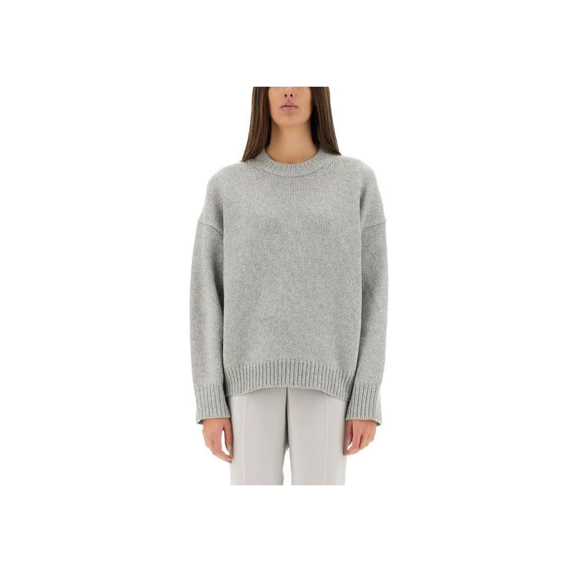 THEORY Ribbed Crewneck Jumper