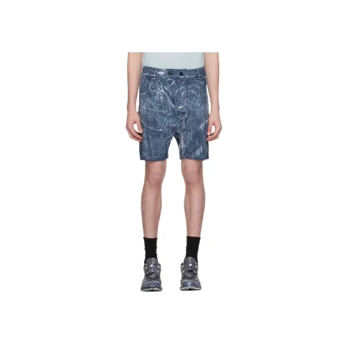 BORIS BIDJAN SABERI Blue Мужские джинсовые шорты