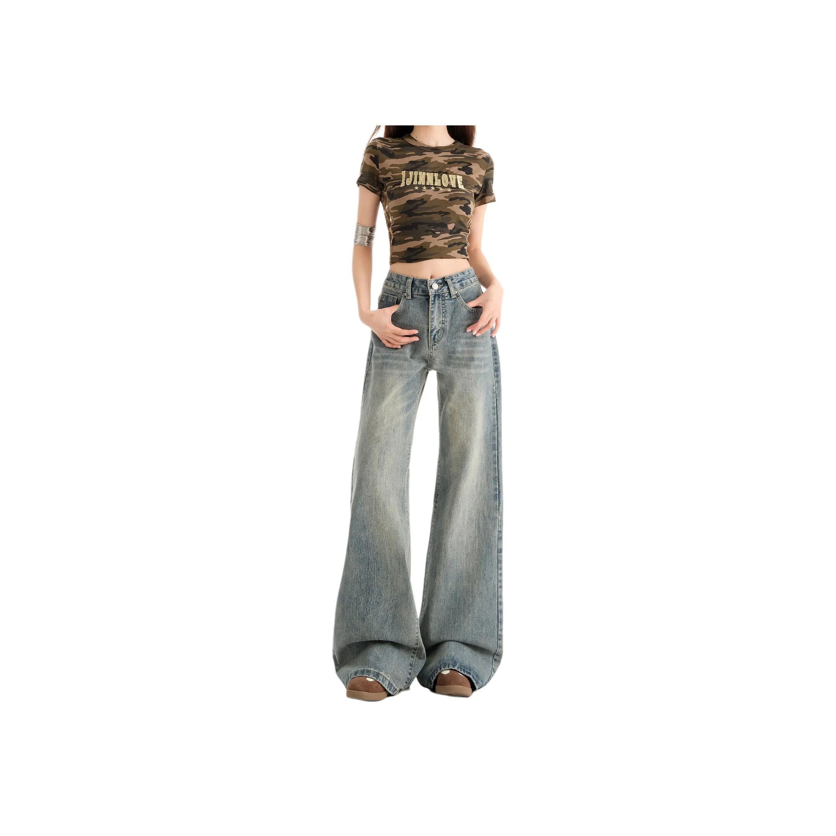 Wen Shan Женские Джинсы