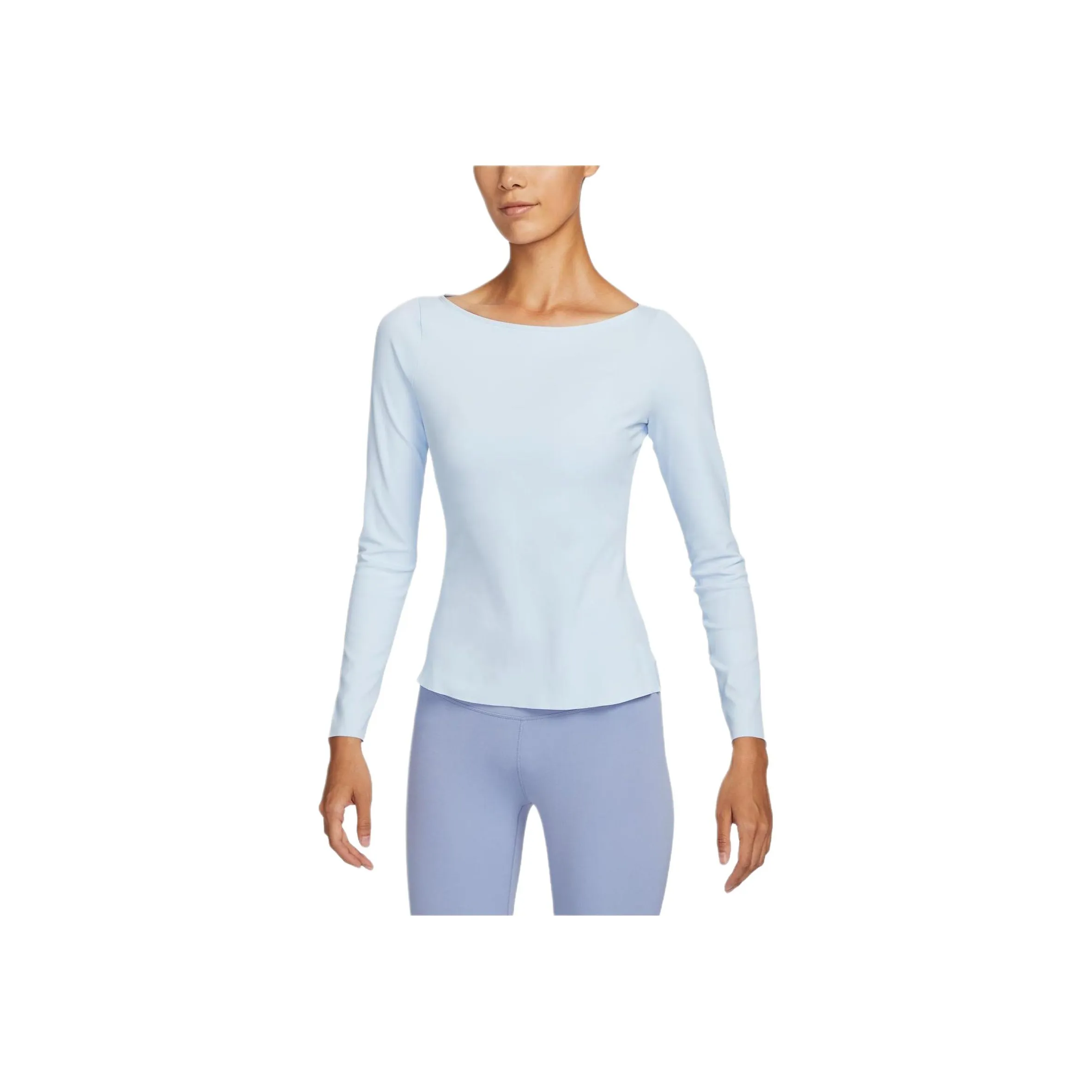 Nike YOGA DRI FIT T-Shirt Женская Фиолетовая Синяя