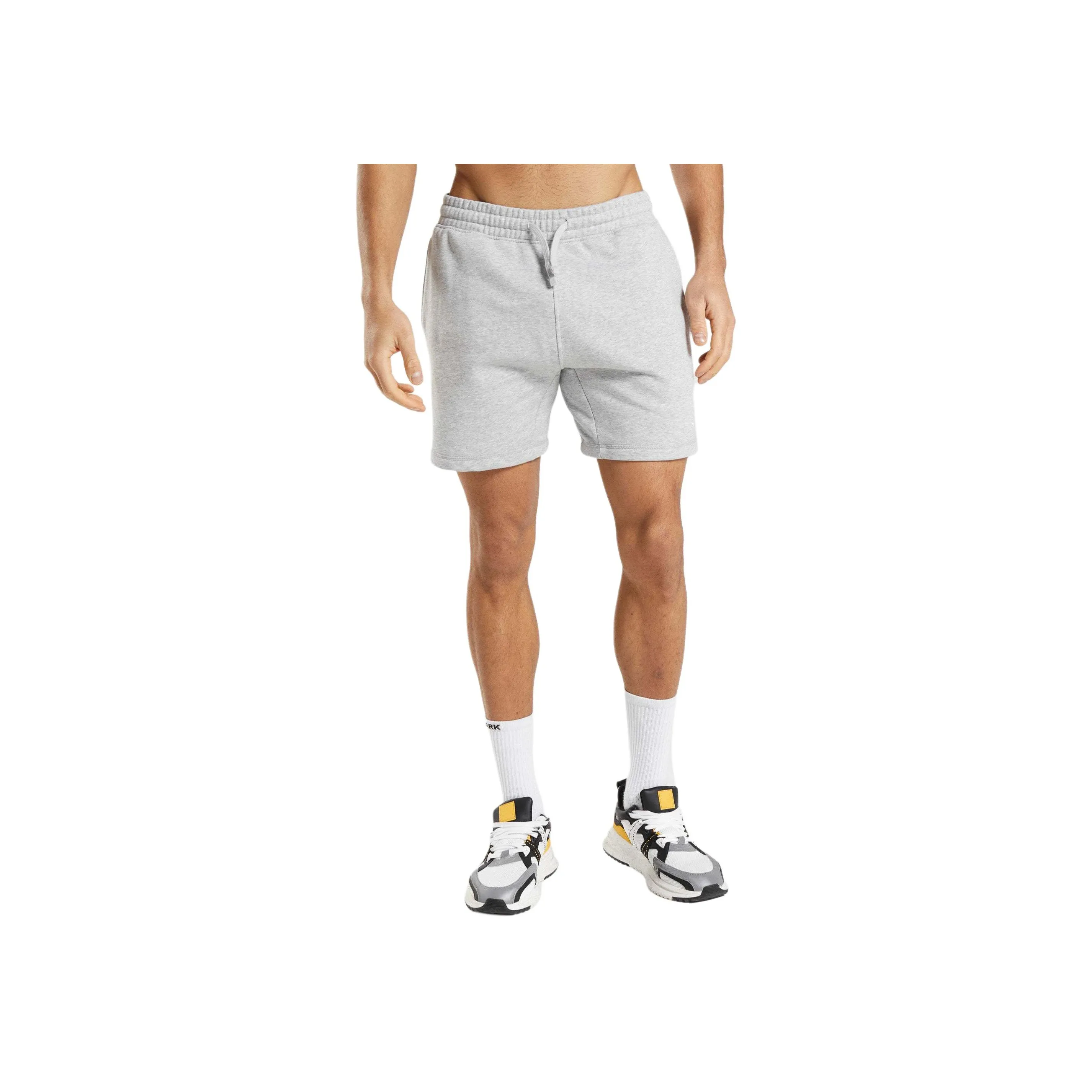 GYMSHARK Crest Шорты Повседневные шорты Мужские Светло-серые