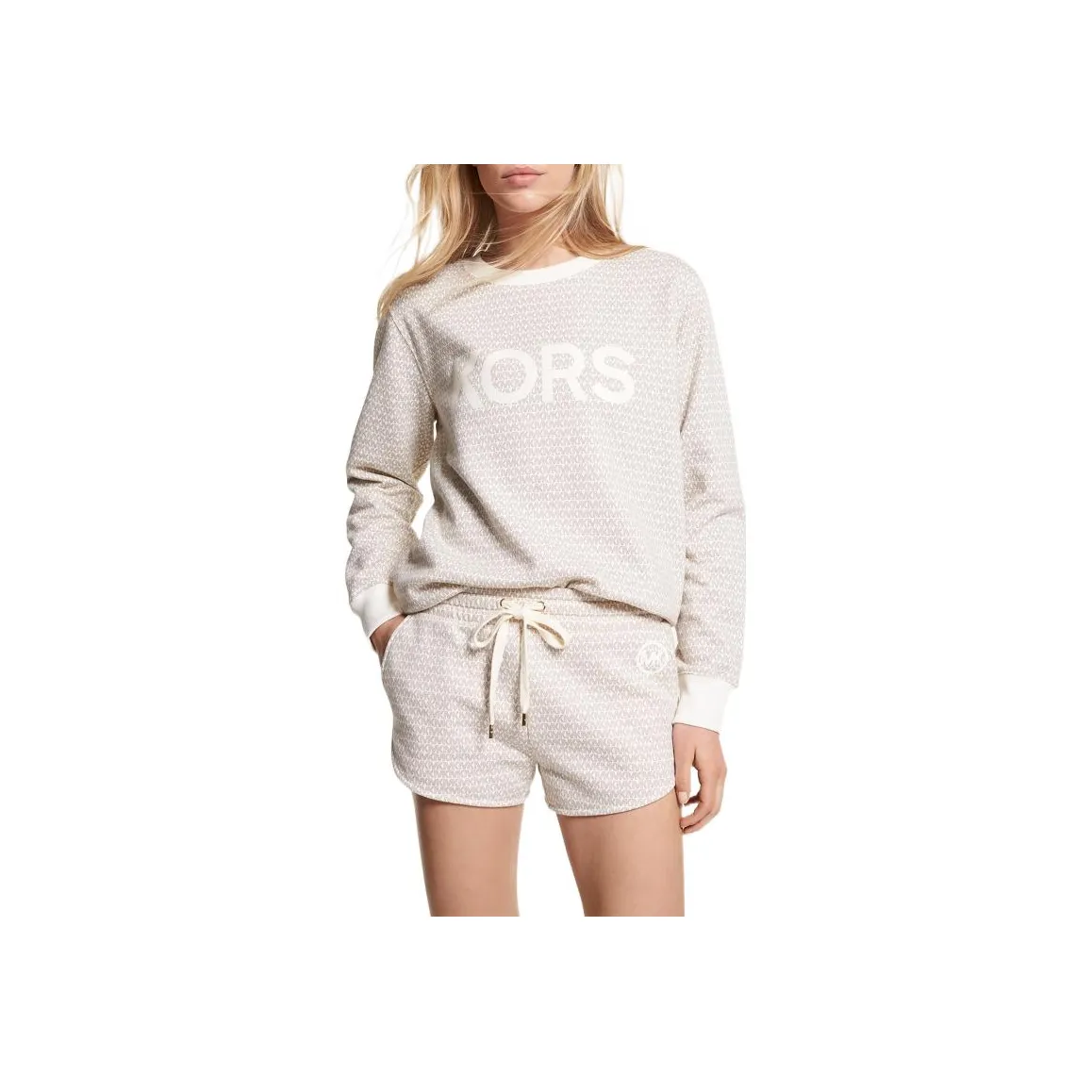 MICHAEL KORS Casual Shorts Women's Ecru