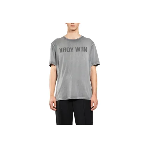 Helmut Lang Серый Унисекс Футболка