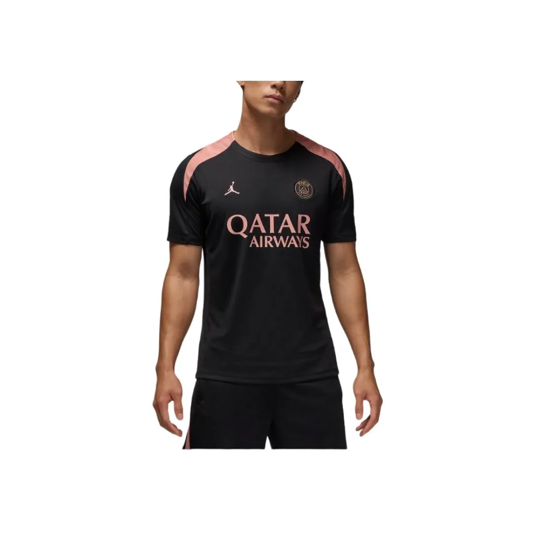 Jordan Paris Saint GermainDri FIT Football FW24 Strike Third Soccer Jersey Men's Black