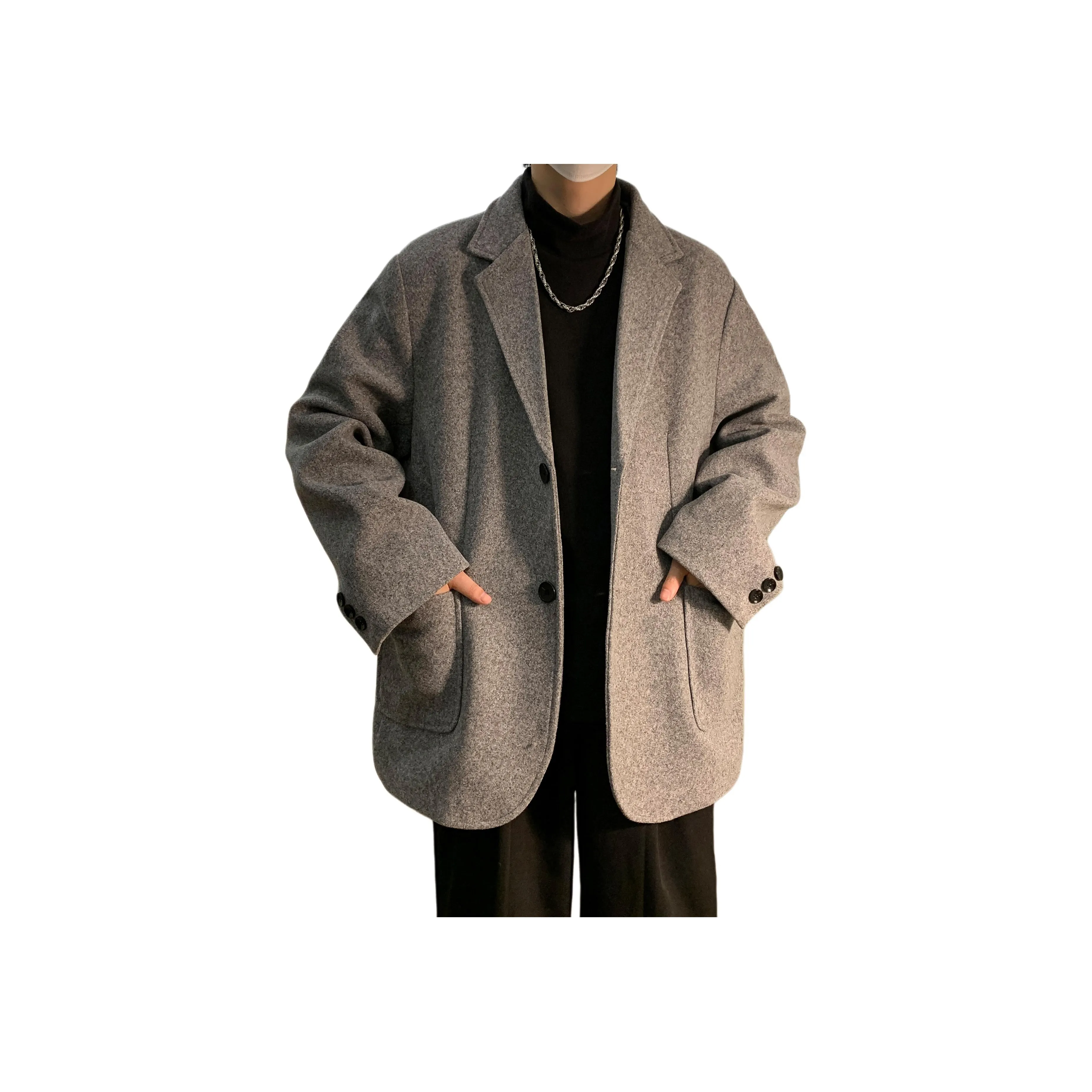 MARK WAFFLE Унисекс Пальто