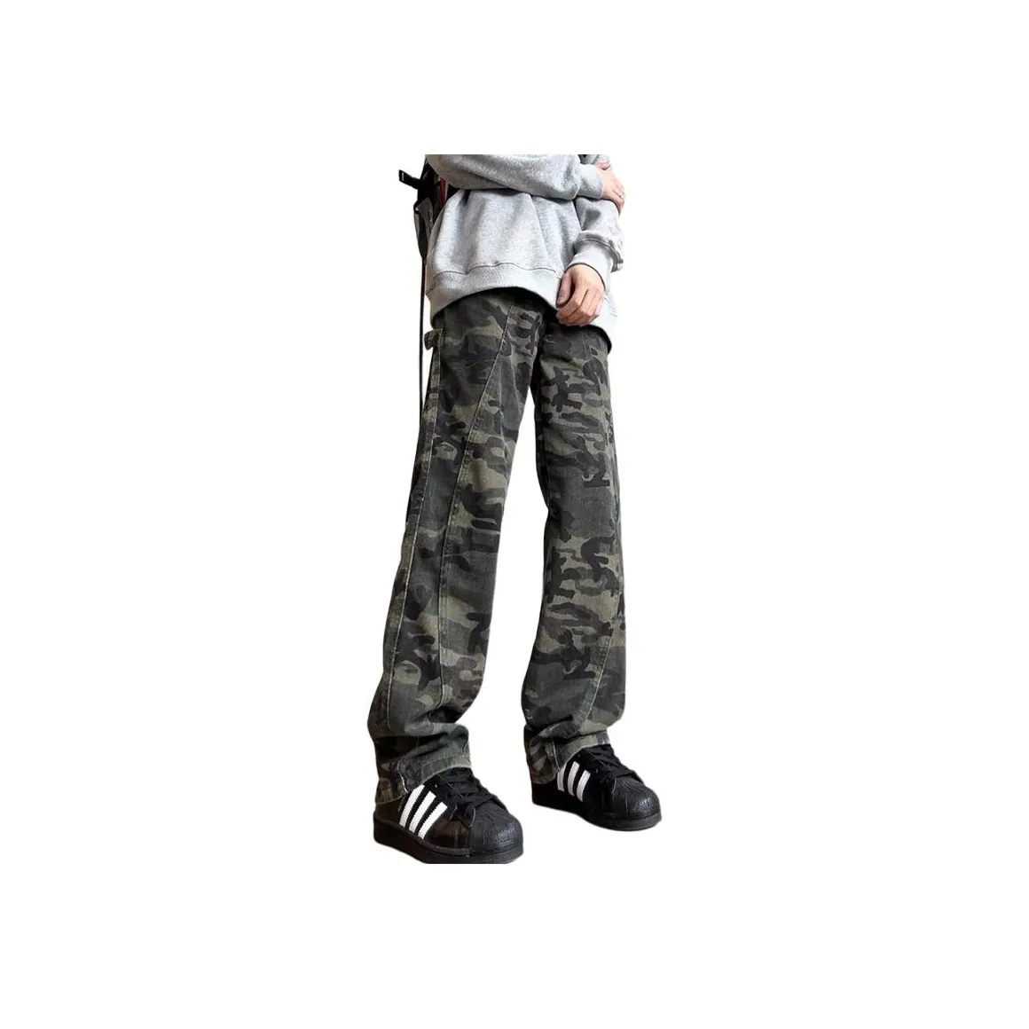 IJRJ Jeans Unisex Camouflage