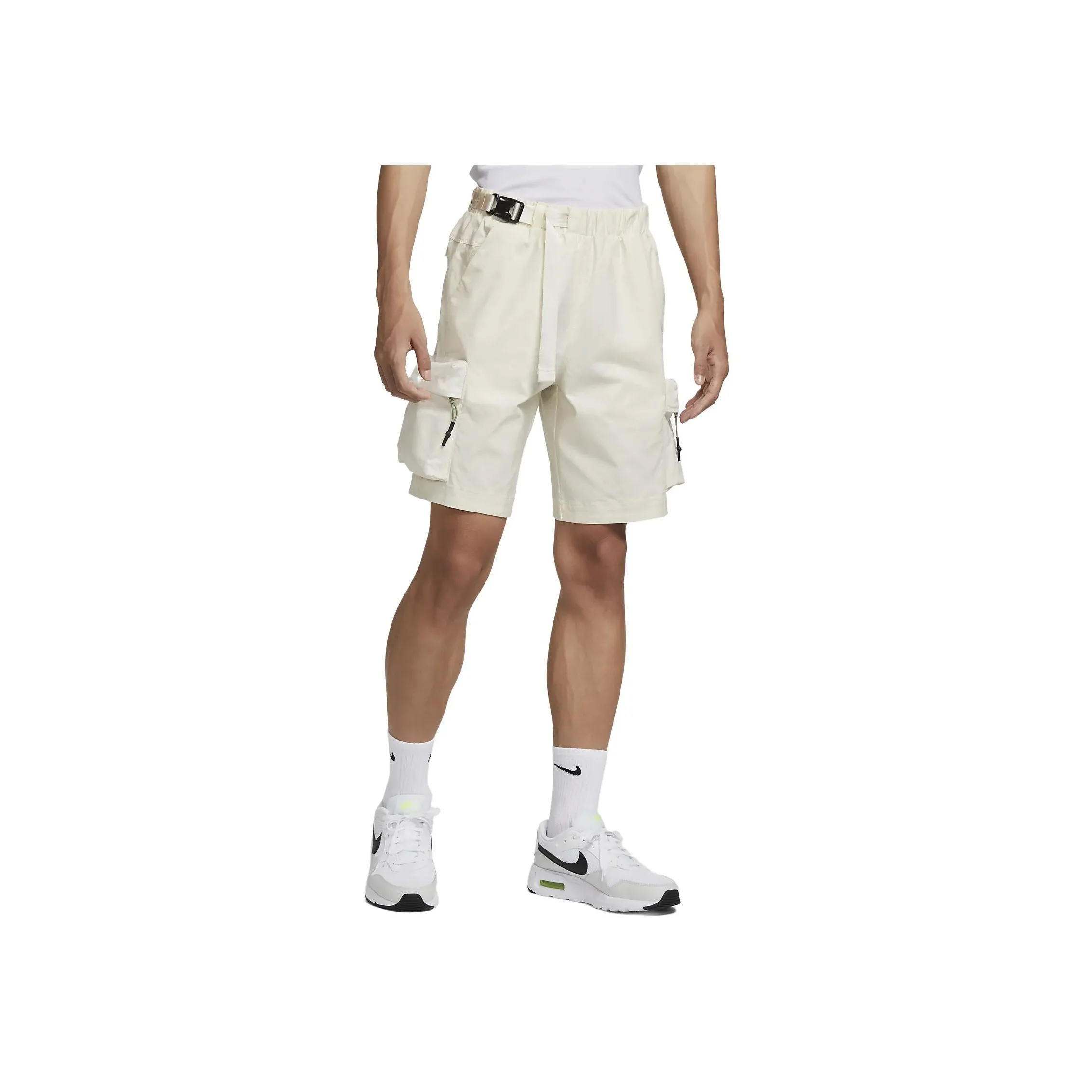 Nike Cargo Shorts Men's Light Ivory White