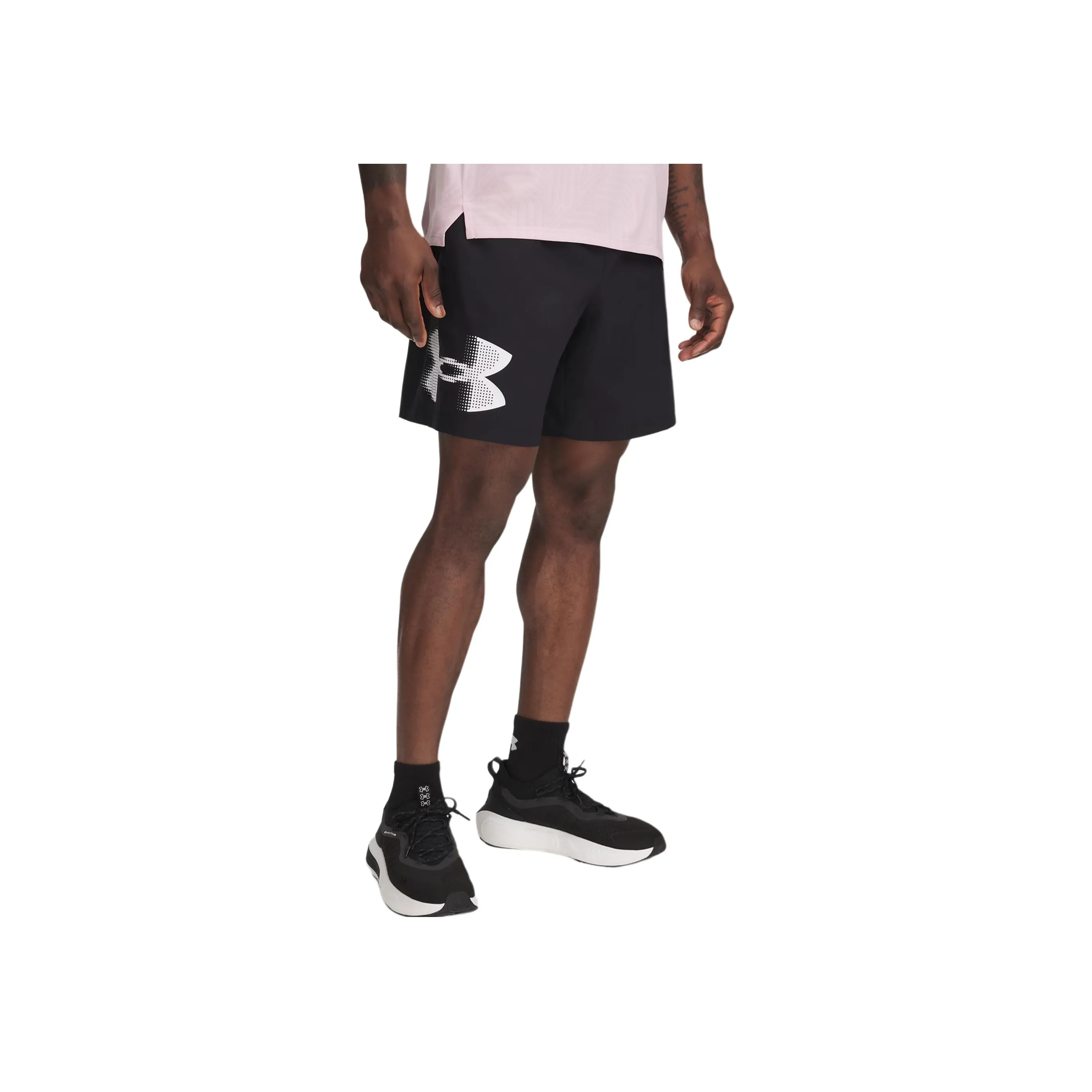 Under Armour TechWOVEN Collection SS25 Sports Shorts Men's Black