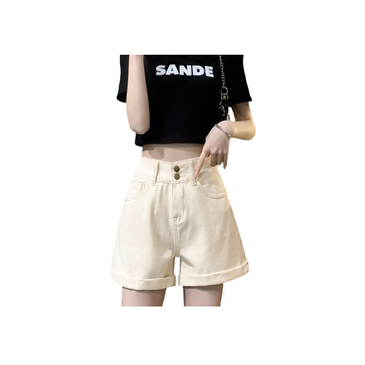 ROBINHOOD Denim Shorts Women's