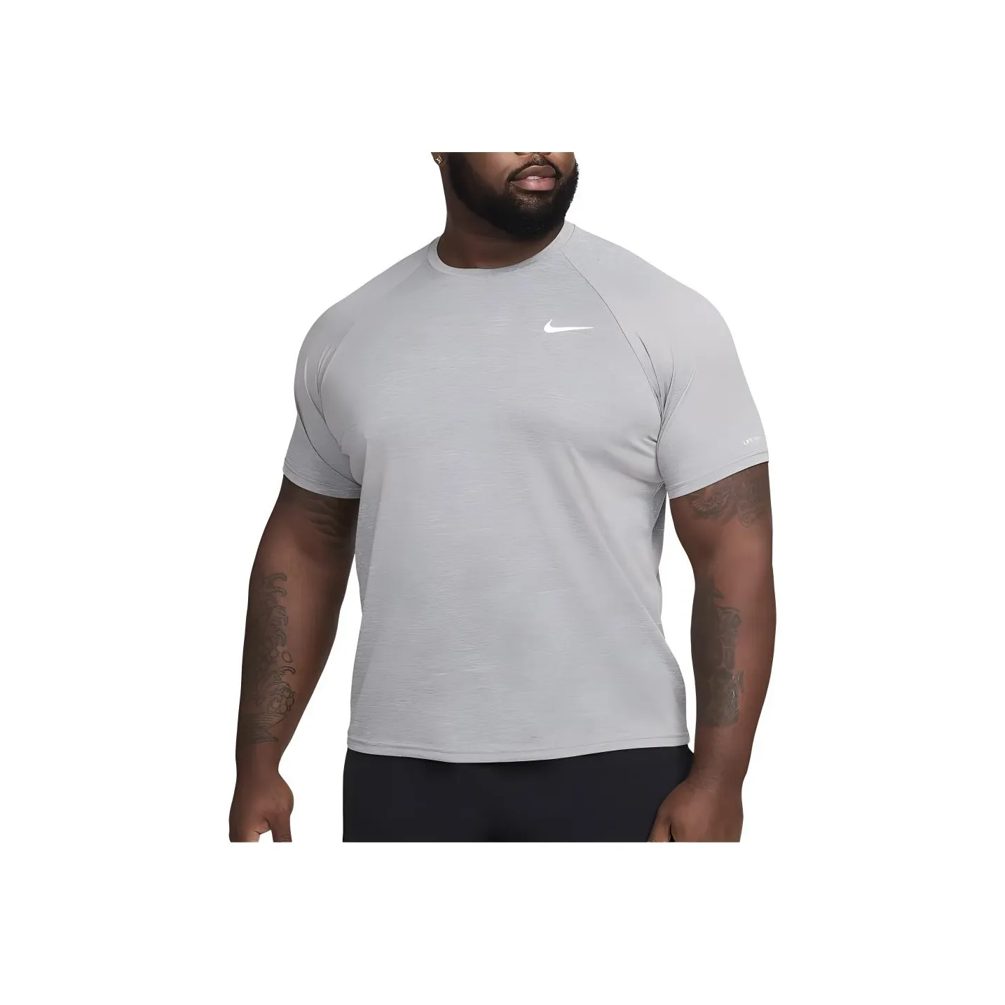Nike Swim Men's Short Sleeve Hydroguard Extended Size