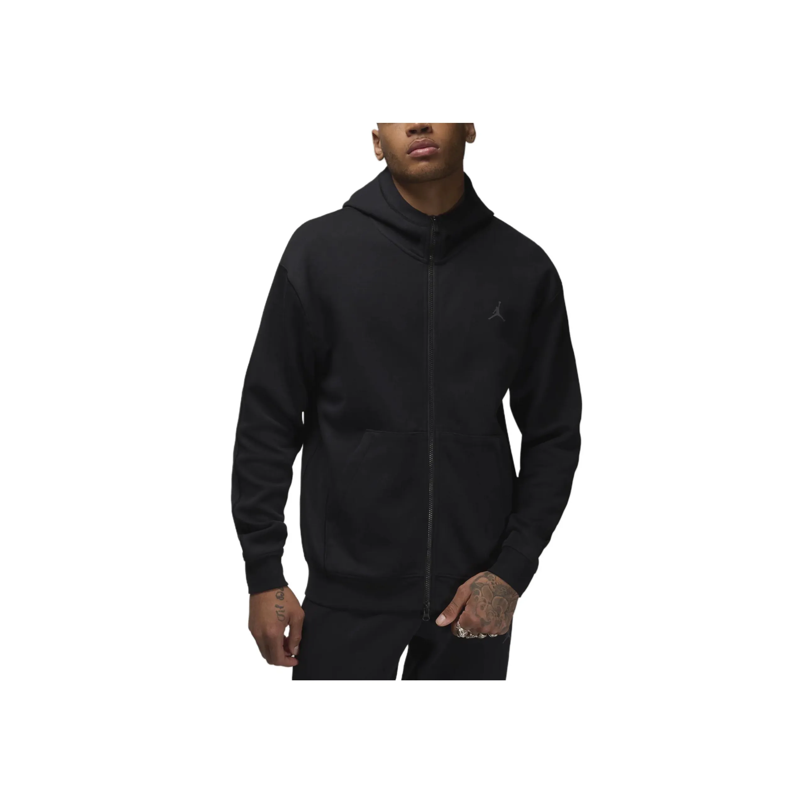 JORDAN Sport Hoop Fleece Men's Dri-FIT Full-Zip Hoodie