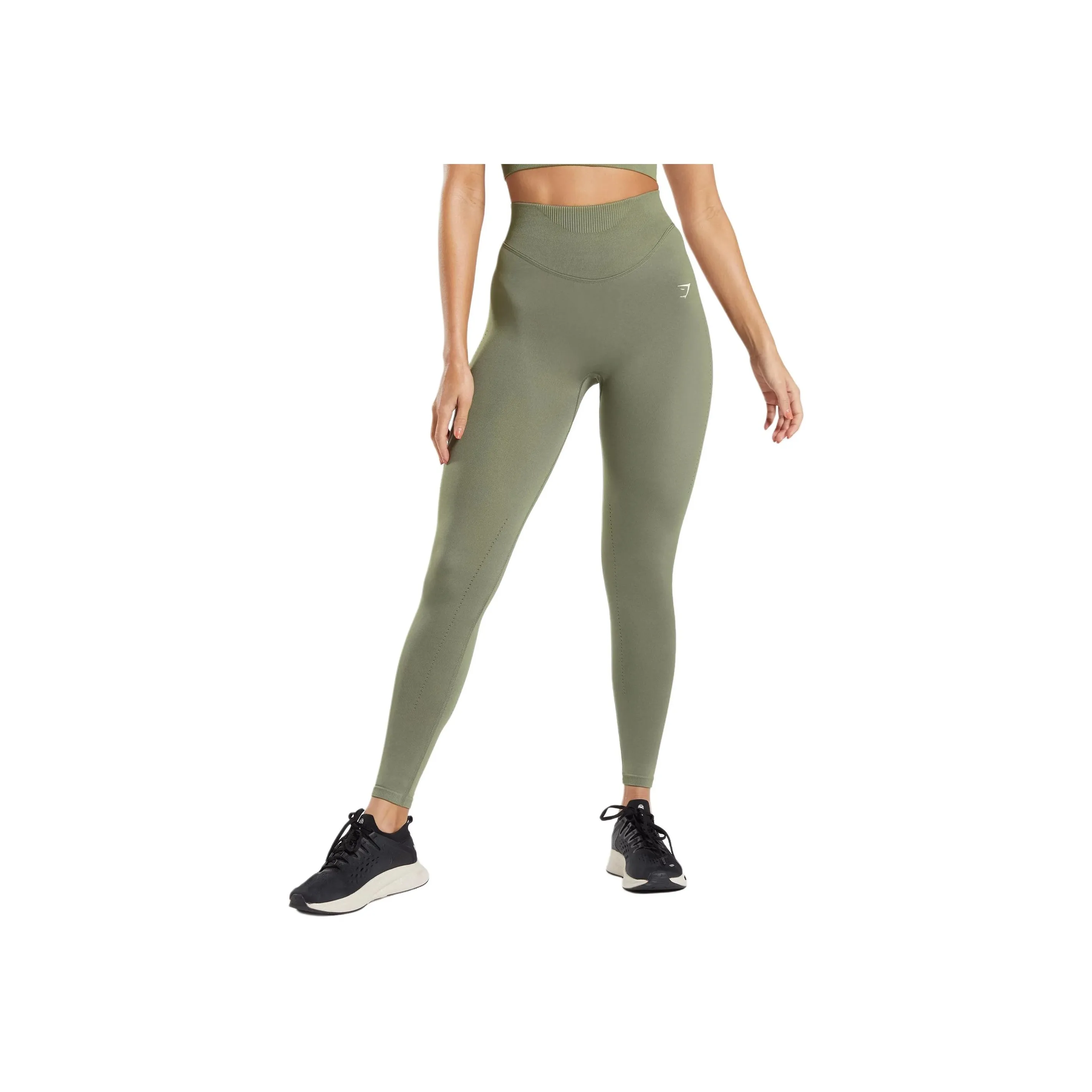 GYMSHARK Leggings Women's Olive