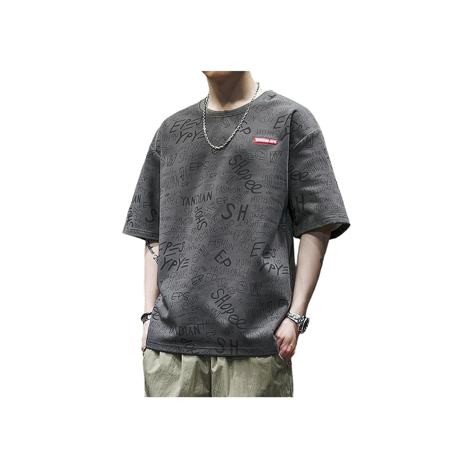 IS CAT GRNL Унисекс T-рубашки