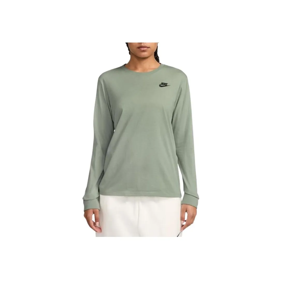 Nike Clothing T Shirts Women's Green