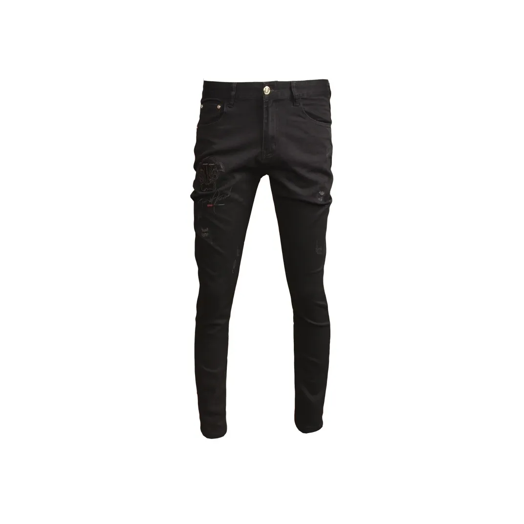OGQG Черные Мужские Джинсы