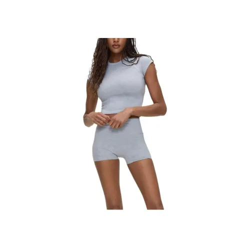 FRANKIES BIKINIS Синие Женские Рубашки T