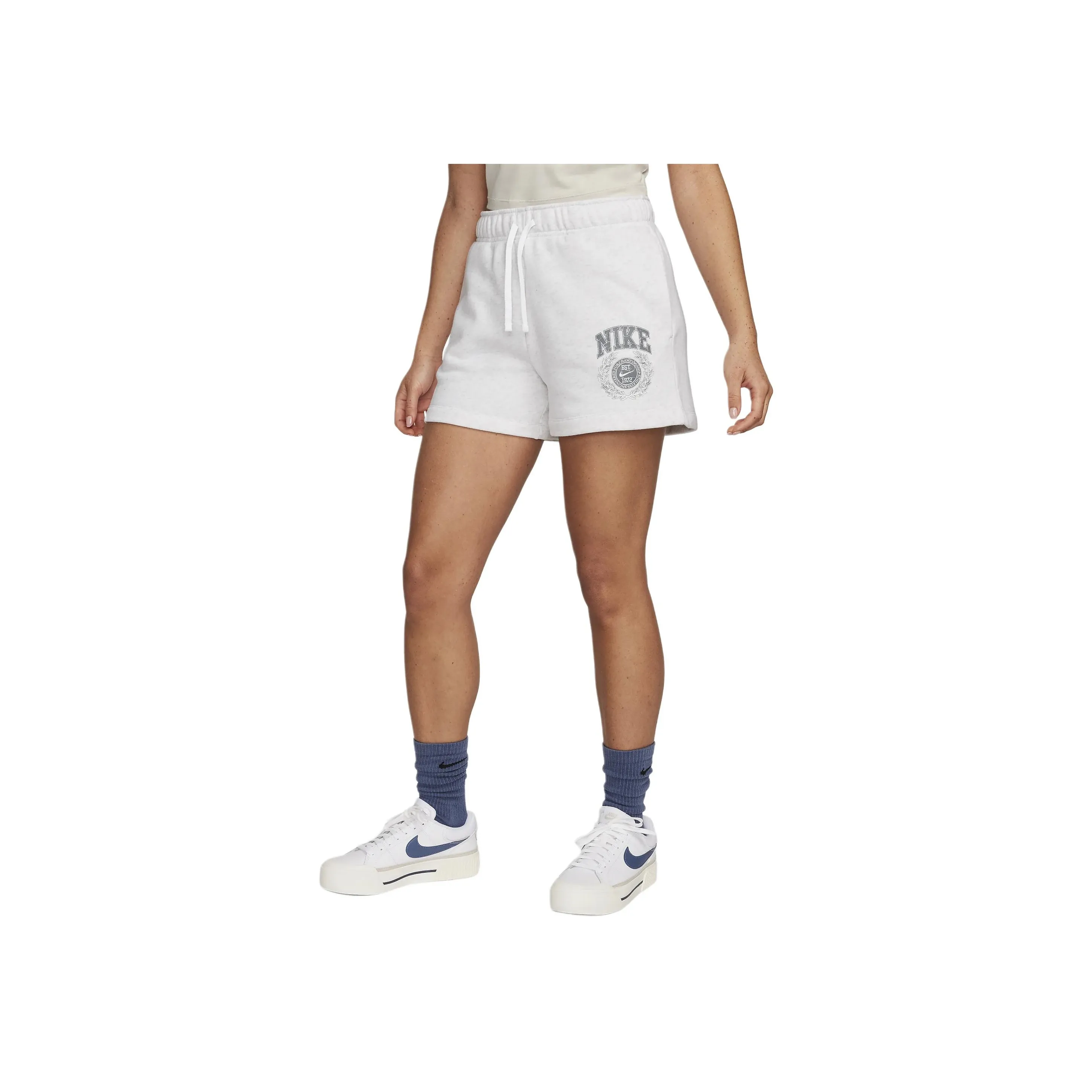 Nike Sportswear Club Fleece Women's Mid-Rise Graphic Shorts