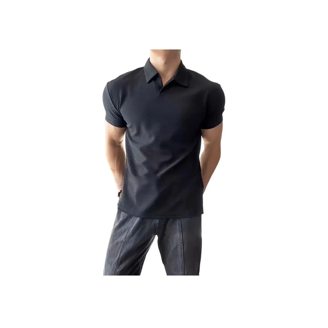 CORNILOT Поло Унисекс Призрачный Черный