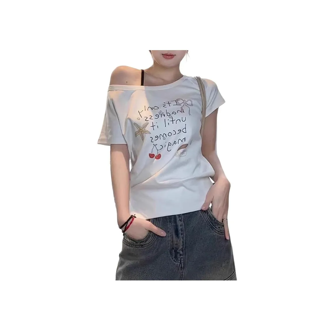 Труба Бамбук Твил Дамаск и Шелковый Запись Рубашка Женская