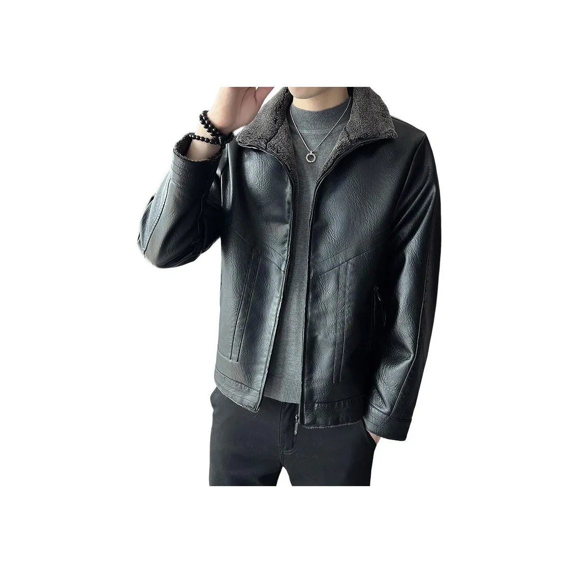 PIERRE CARDIN Одежда Куртка Кожаная Куртка Мужская